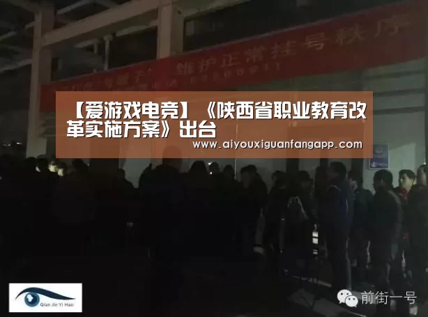 【爱游戏电竞】《陕西省职业教育改革实施方案》出台(图2) 爱游戏官方